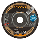 Rhodius XT38 doorslijpschijf 125x1 50 stuks + Quick nut set